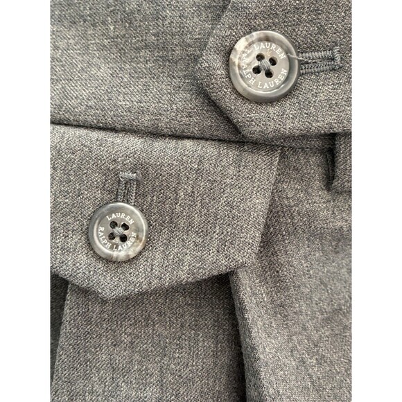 RALPH LAUREN Black Label Wool Trousers Straight Leg 4 - Picture 7 of 10